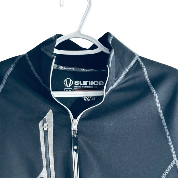 😎SUNICE Black Medium Men Sport Ultra performance sweater Ultra Strech😎 - Picture 6 of 7